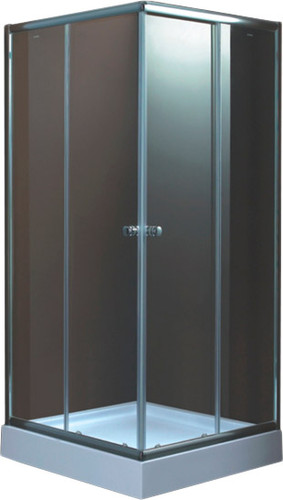 Душевой уголок Coliseum Quarto T-80 80x80 (тонированное стекло)