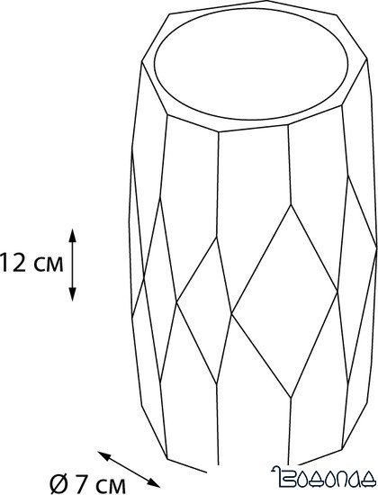 Стакан для зубной щетки и пасты Fixsen Flat FX-290-3