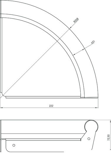 Держатель для полотенца Deante Vital NIV 041K (полированная сталь) фото 2
