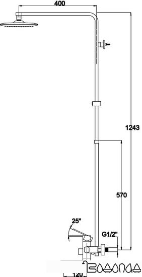 Душевая система Kaiser Sonat 34082-2