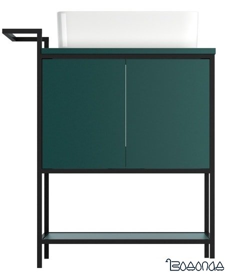 Мебель для ванных комнат Cersanit Тумба под умывальник Botanique 80 63014