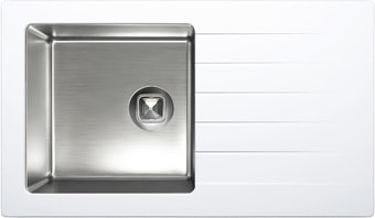 Кухонная мойка Tolero TTS-860 (белый 923)