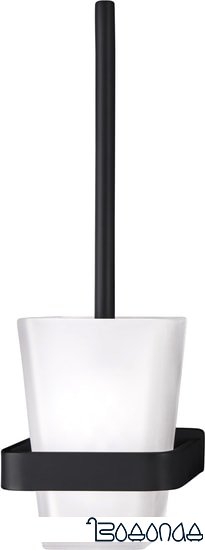 Ершик для унитаза Rubineta Edela 670105 (черный)