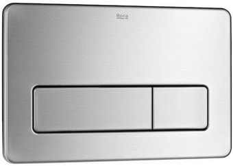 Панель смыва Roca In-Wall PL3 Dual (нержавеющая сталь)