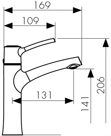 Смеситель Kaiser Stick 49111