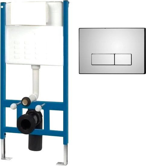 Инсталляция для унитаза Rea REA-E0014 (хром)