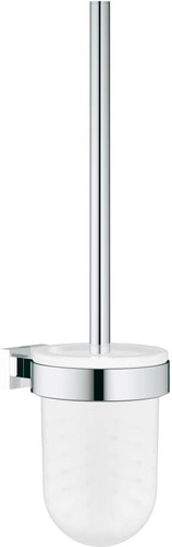 Ершик для унитаза Grohe Essentials Cube 40513001 (хром/матовое стекло)