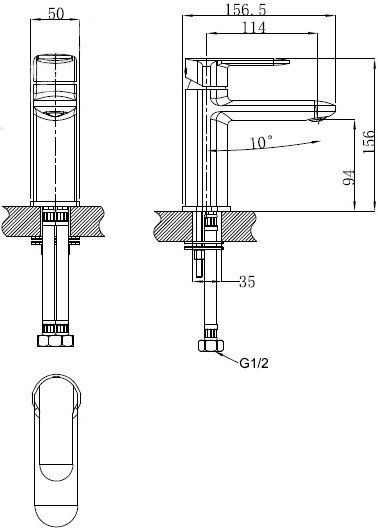 Смеситель Kaiser Estilo 62011