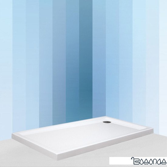 Душевой поддон Roltechnik Flat Kvadro Rectangle 160x75 [8000244]
