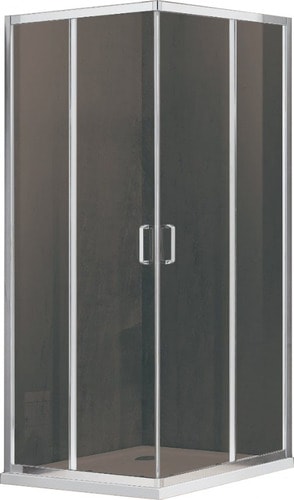 Adema Glass Line Vierkant-100 (тонированное стекло)