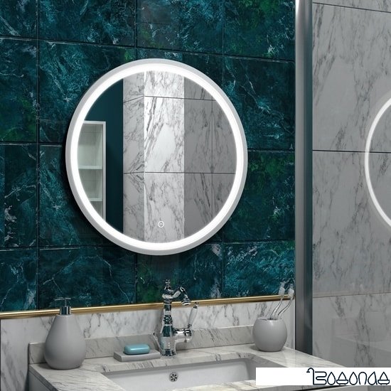 Континент Зеркало Style White Led 60