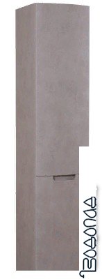 Аква Родос Шкаф-пенал Хедвей (Подвесной Бетон Бежевый) фото 1