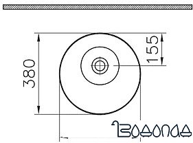 Умывальник Vitra Geo [4421B003-0016]