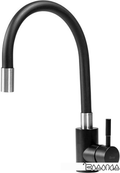 Смеситель Rea Clever REA-B5698 (черный/сатин) фото 1