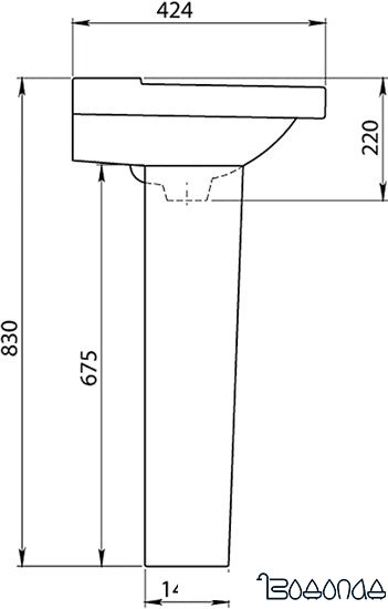 Пьедестал Santeri Орион 136008S0000B0