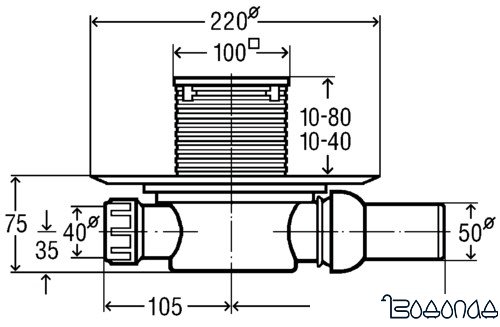 Сифон Viega Advantix 583217