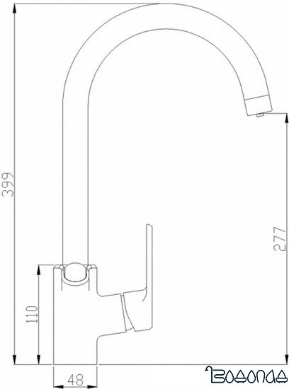 Смеситель ZorG SH 901 CR Смеситель ZorG SH 901 CR