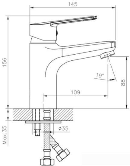 Смеситель Decoroom DR22011