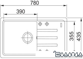 Кухонная мойка Franke Malta BSG 611-78 [114.0391.180]