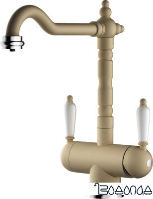 Смеситель Omoikiri Amagasaki-CH (шампань)