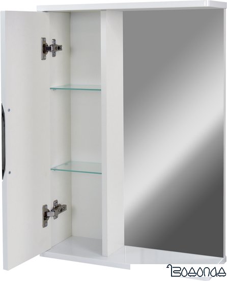 Doratiz Шкаф с зеркалом Афина 50 (белый) фото 4