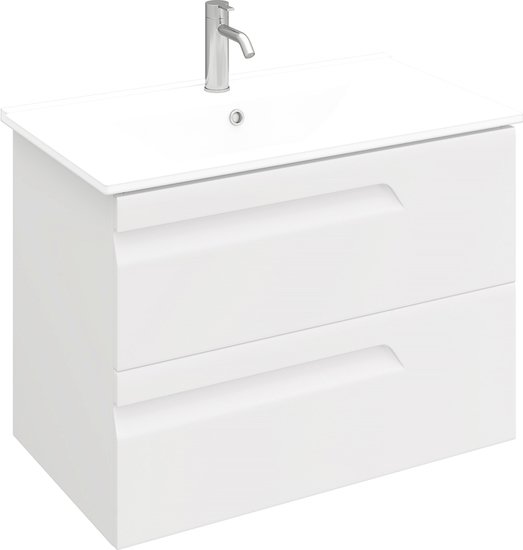 Laparet Тумба под умывальник Atlas 80 (белый матовый)