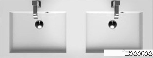 Умывальник Riho Broni 120x48 (F7BR112048122)