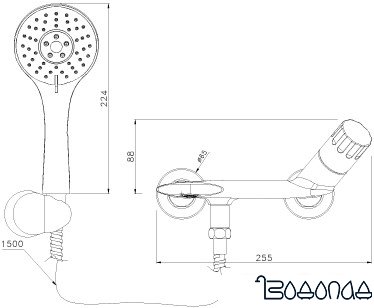 Смеситель Lemark Wing LM5302C