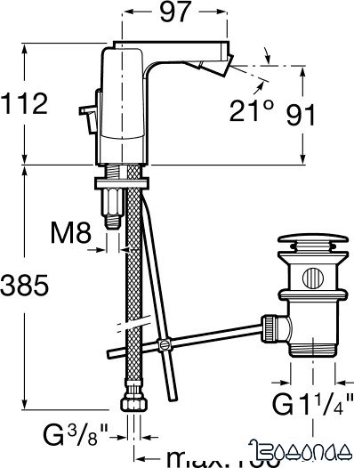 Смеситель Roca L90 5A6301C00 фото 2