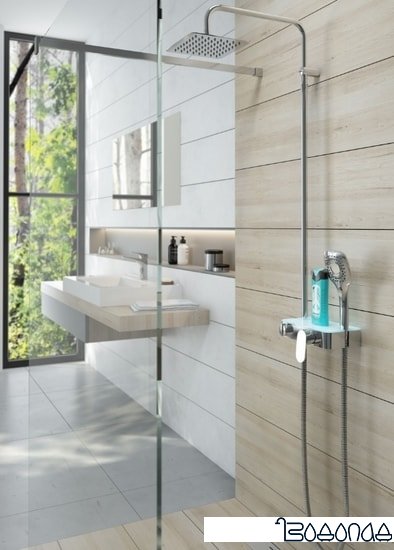 Душевая система Deante Lobelia NAC 01WM