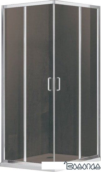 Adema Glass Line Vierkant-90 (тонированное стекло)