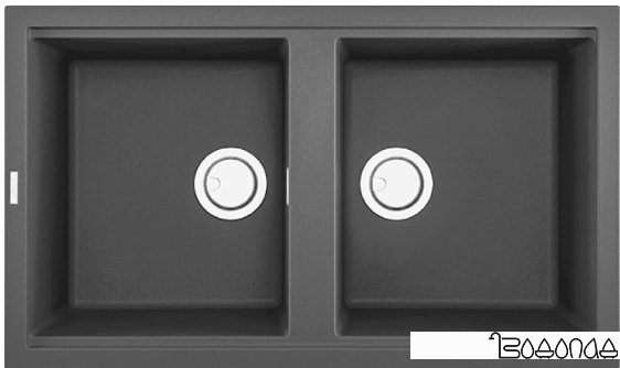 Кухонная мойка Elleci Best 450 Dark Grey K99
