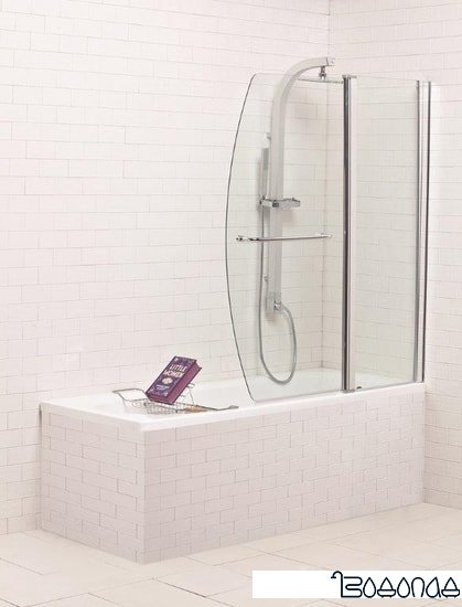 Шторка Niagara SS-148120-14 120x140 (хром/прозрачное) фото 2