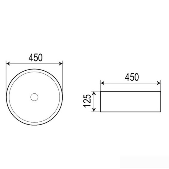 Умывальник Azario AZ-4115