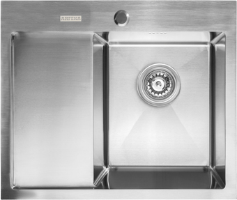 Кухонная мойка ARFEKA AF 650*505 R Satin Кухонная мойка ARFEKA AF 650*505 R Satin