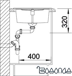 Кухонная мойка Blanco Metra XL 6 S (жасмин) [515281]