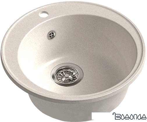 Кухонная мойка GranFest QUARZ Z-08 (белый)