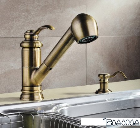 Дозатор Omoikiri OM-01-AB (античная латунь)