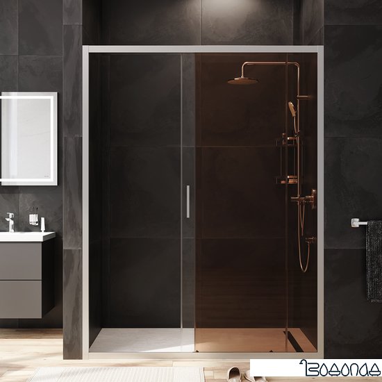 Душевая дверь AM.PM Gem Solo W90G-150-1-195MBr фото 4