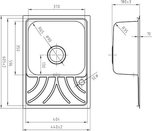 Кухонная мойка IDDIS Arro ARR60SLi77