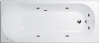 Ванна Triton Дина гидромассажная 170x75 Релакс