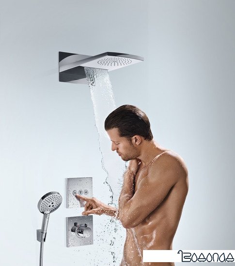 Переключатель режимов Hansgrohe ShowerSelect 15764000 фото 4