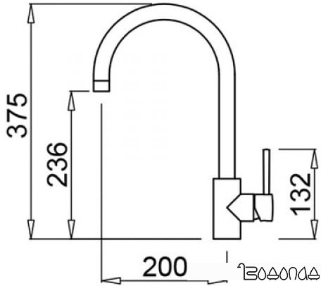 Смеситель Elleci Cloud M79 Aluminium