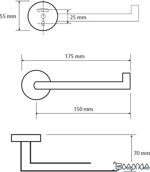 Держатель для туалетной бумаги Bemeta White 104212034