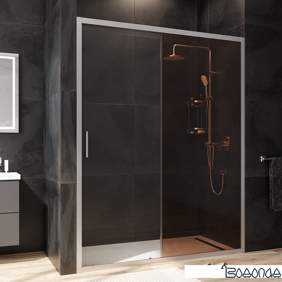 Душевая дверь AM.PM Gem Solo W90G-150-1-195MBr