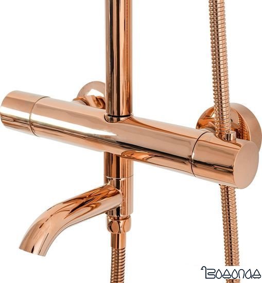 Душевая система Rea Lungo Rose gold REA-P6606