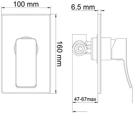 Смеситель Wasserkraft Aller 10651 (хром) фото 3