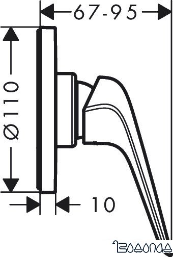 Смеситель Hansgrohe Novus 71063000