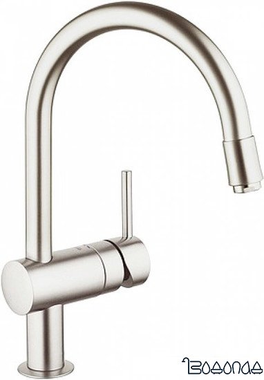 Смеситель Grohe Minta (сталь) [32918DC0]