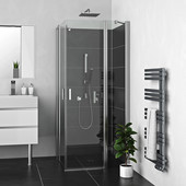 Душевая дверь Roltechnik Lega Lift Line LZDO1/90 (хром/прозрачное)